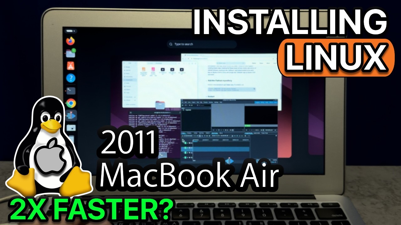 Linux on Old Macbooks is INSANE!