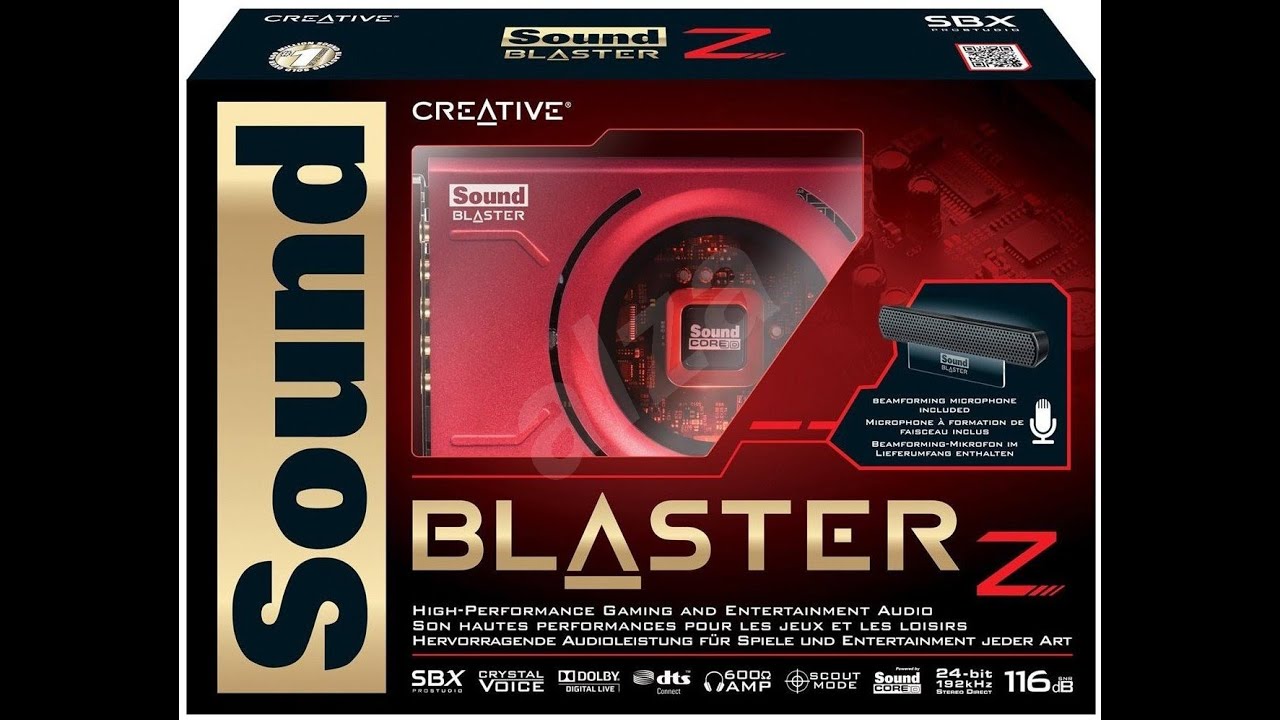 Sound Blaster Z 12.11.2025