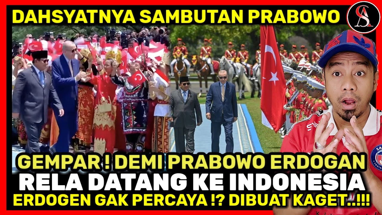 SPESIAL UNTUK ERDOGAN DARI PRESIDEN PRABOWO   17 PENGAWAL MOGE HINGGA 75 PASUKAN BERKUDA