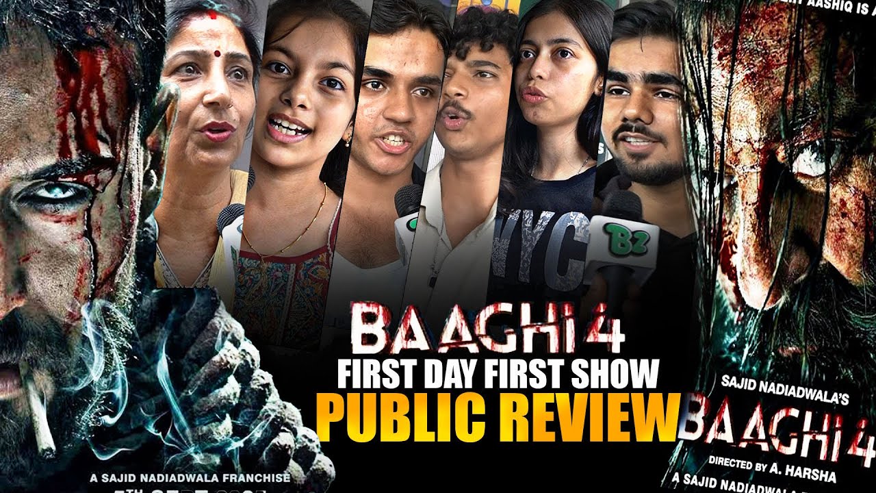 Baaghi 4 | Public Crazy Review | First Day First Show | ऑडियंस ने दिया फ़िल्म को बेहतरीन Response