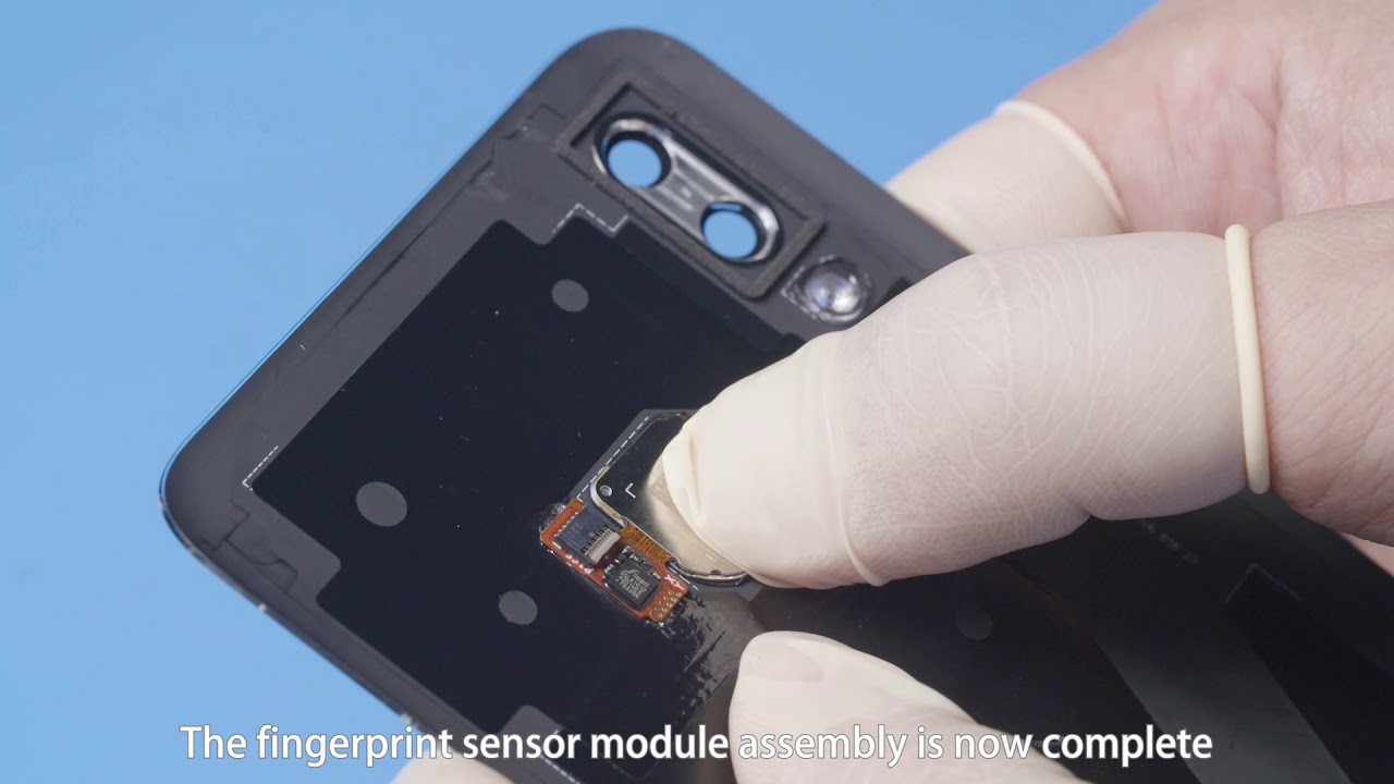 Nova 3 Paris Disassembly Video Tutorial 5 Rear Camera, Fingerprint Module, and Side Buttons and FPC