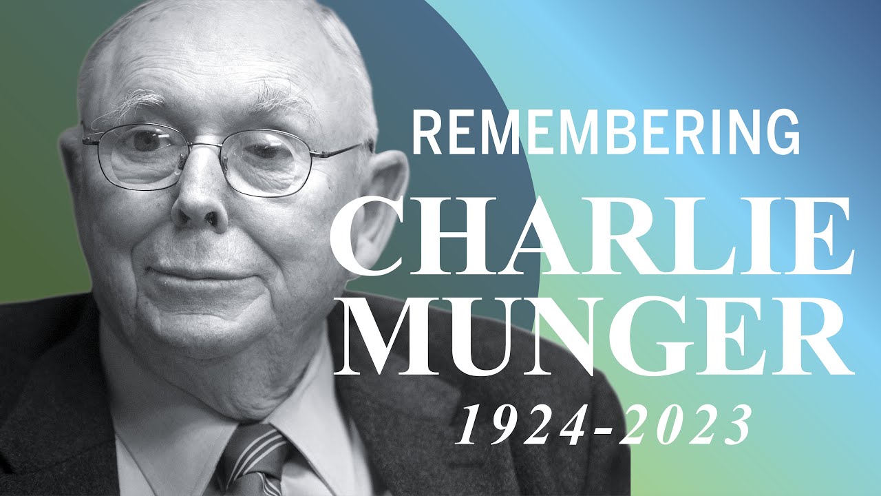 Remembering Charlie Munger