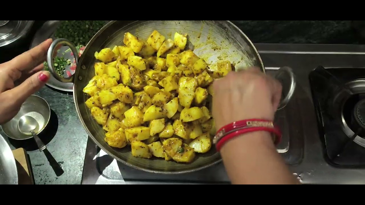 Aalu ke gutke | aasaan aur chatpate