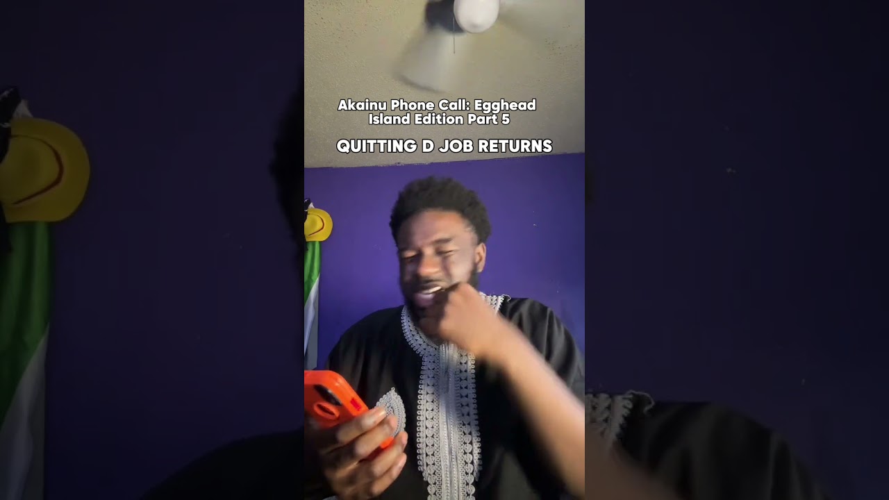 QUITTING D JOB RETURNS! Akainu Phone Call Egghead Island Edition Part 5!