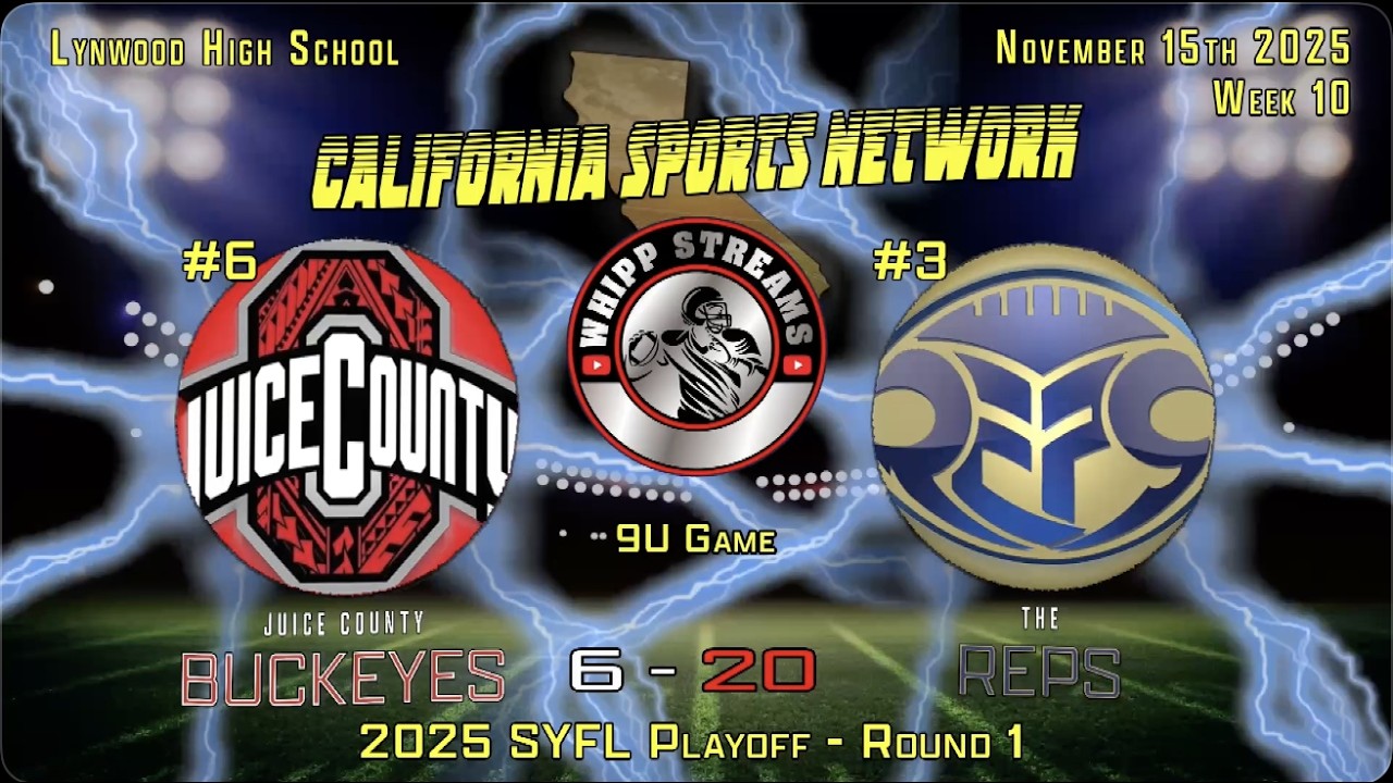 9U - #6 JC Buckeyes 6 vs #3 The REPS 31