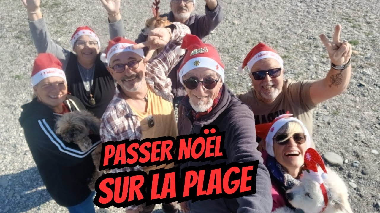 Passer no&euml;ls sur la plage  #campingcar #vanlifevoyages #vanlife