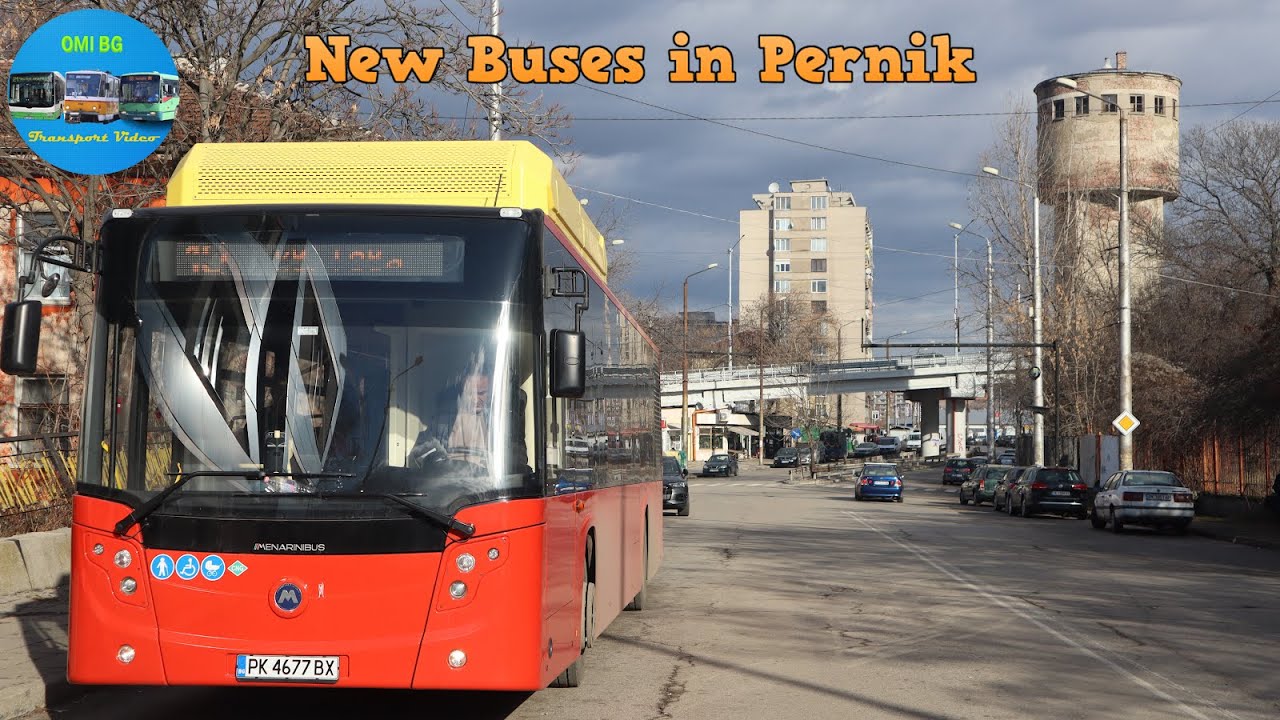 Buses Pernik 2022 | New Buses in Pernik BG