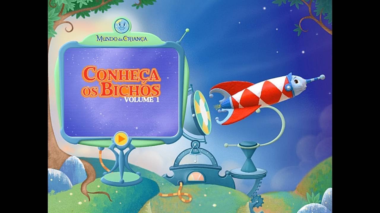 Mundo da Criança: Conheça os Bichos Vol. 1 (2003) - CD-ROM PT-BR