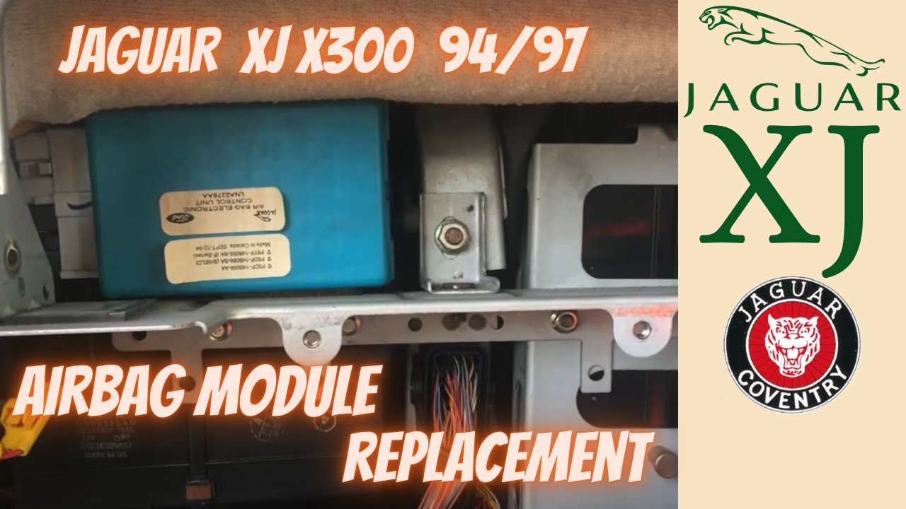 JAGUAR XJ6 XJ12 X300 AIRBAG REMOVAL & MODULE REPLACEMENT