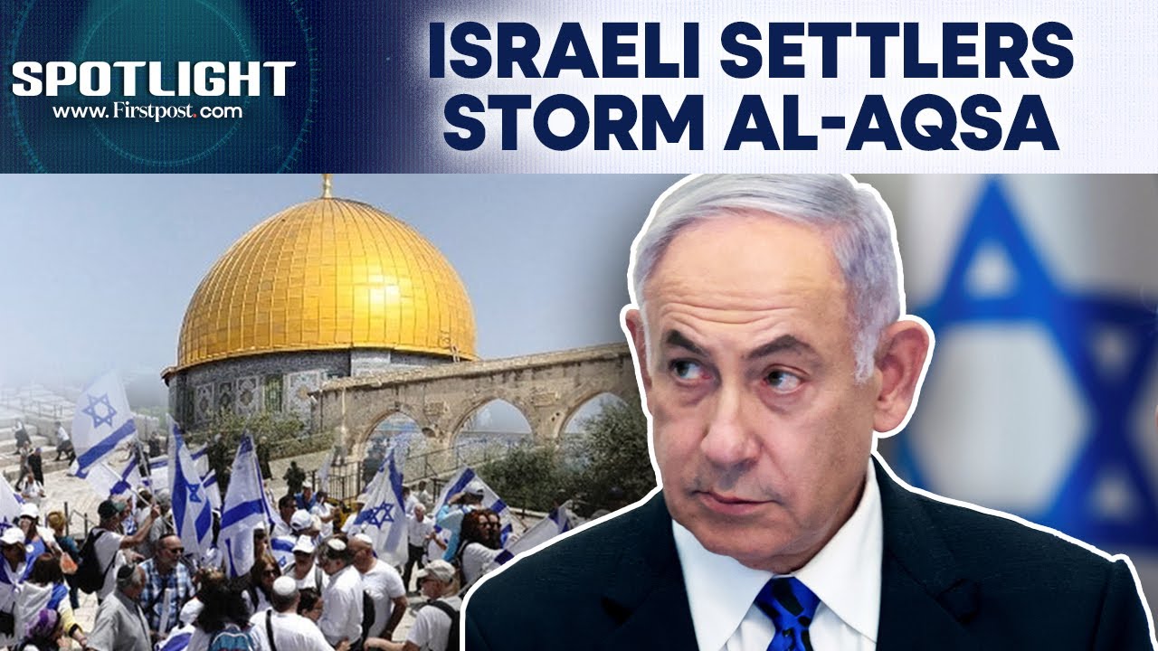 Israeli Settlers Enter Al-Aqsa, Perform Jewish Rituals As Gaza War Rages | Spotlight | N18G