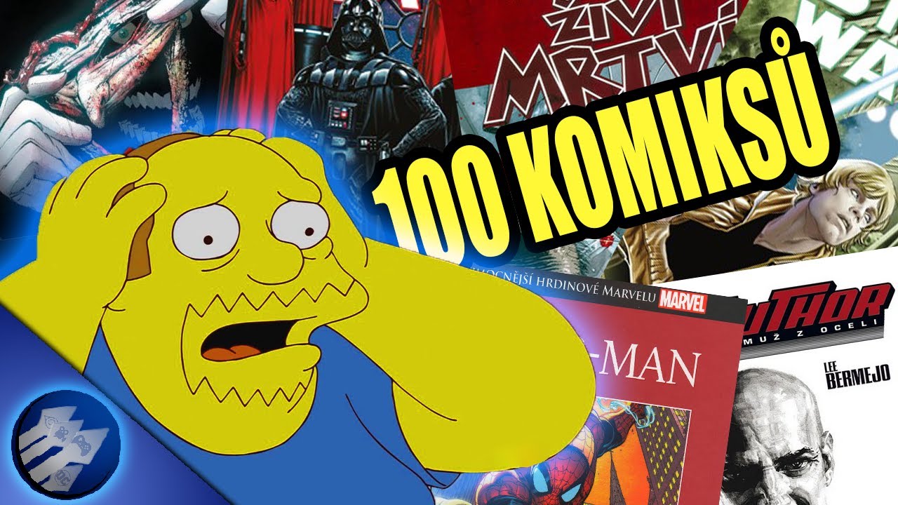 JAK MOC OBŘÍ JE MOJE SBÍRKA KOMIKSŮ A KNIH?