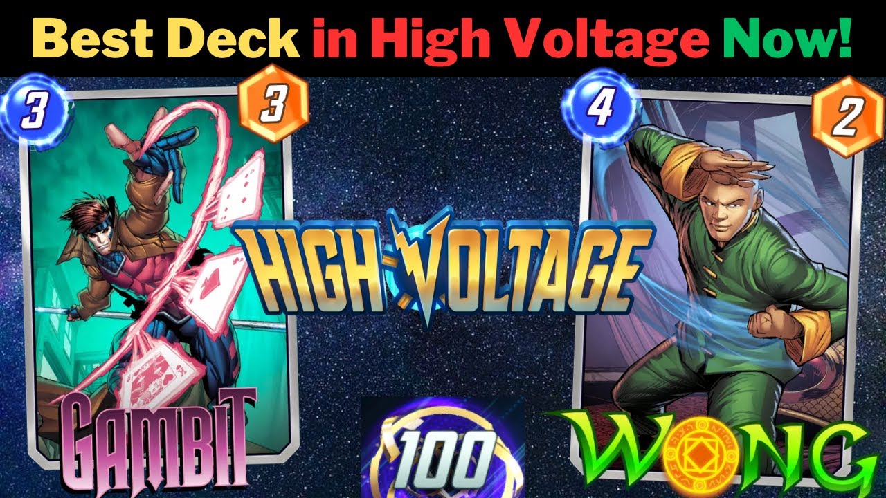 BEST GREEDY GAMBIT DECK in High Voltage - Marvel Snap