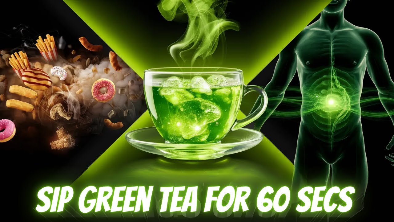 What Happens When You Sip Green Tea for 60 Secs Post-Lunch – Cravings CRUSHED!