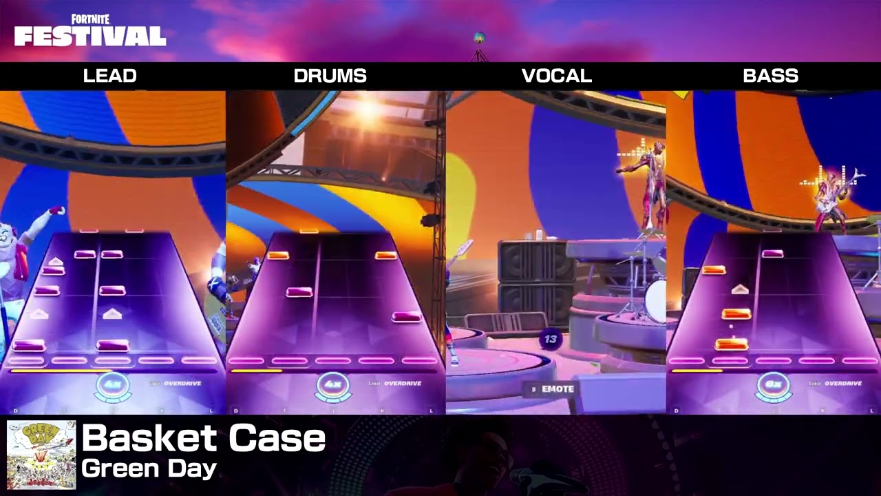 [Fortnite Festival] Basket Case (Expert Full Band, 100% Flawless)