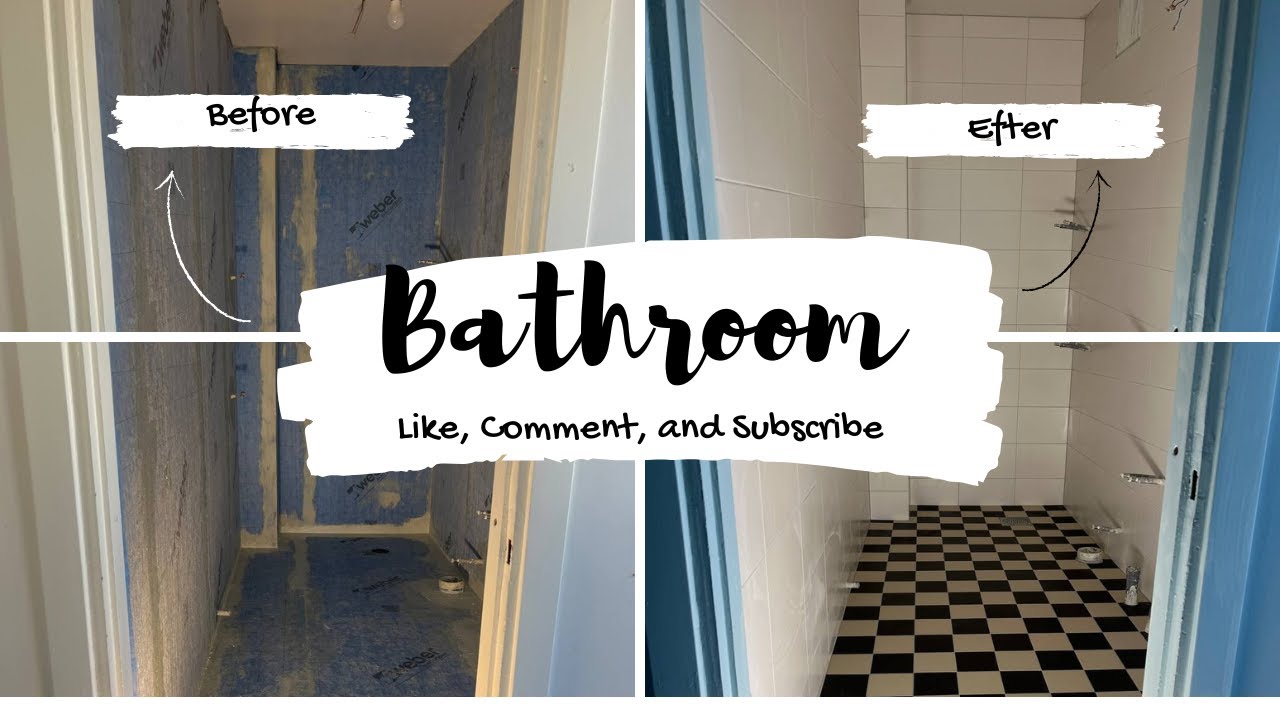 Full Bathroom Tiling in 10 Minutes | Floor, Walls, Grout & Silicone