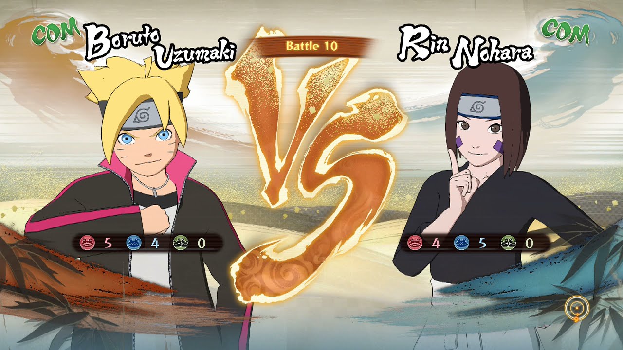 Naruto Shippuden: Ultimate Ninja Storm 4, Boruto Uzumaki VS Rin Nohara!