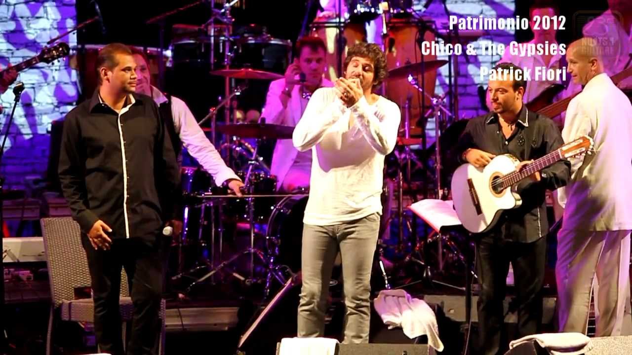 Patrick Fiori - Chico & The Gypsies - Festival des Nuits de la Guitare 2012 Patrimonio
