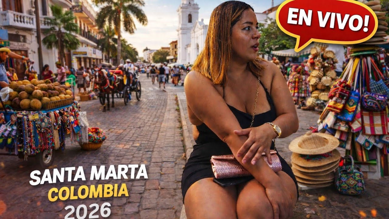 CALLES DE COLOMBIA SANTA MARTA 2026🇨🇴#street #colombia #travel 