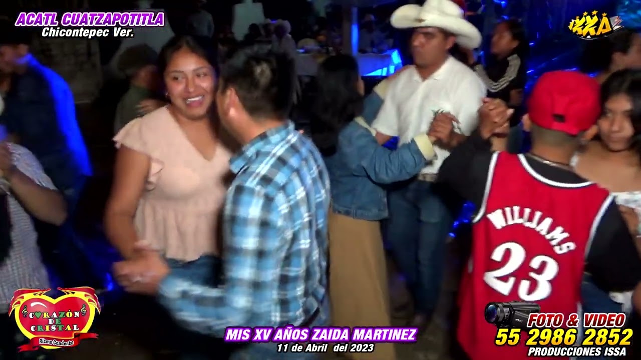 Corazon de Cristal en  Acatl Chicontepec Ver. los XV Años de la Srta Zaida