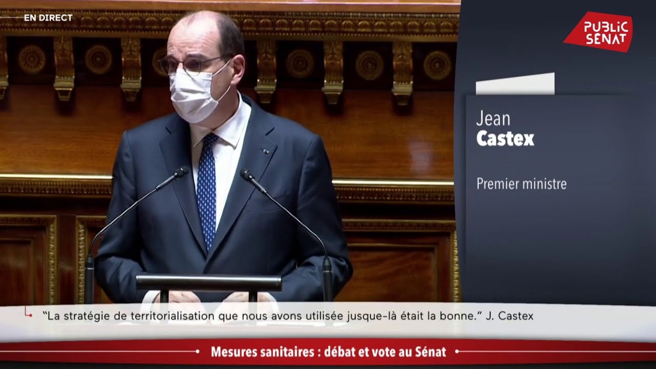 Nouvelles mesures sanitaires : le d&eacute;bat au S&eacute;nat