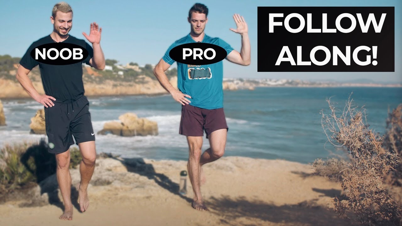 5 Beginners barefoot exercises - FULL CIRCUIT - How to start barefoot running