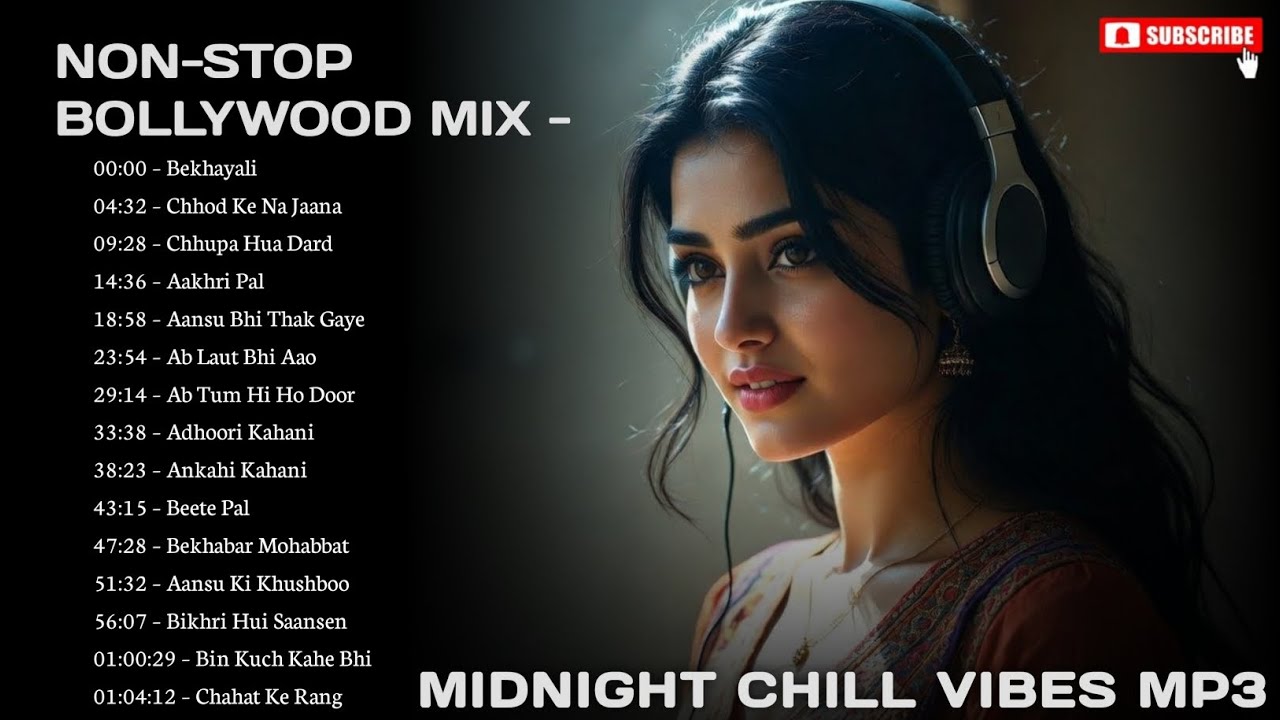 Non-Stop Bollywood Mix | Late-Night Chill, Heart-Touching – 58