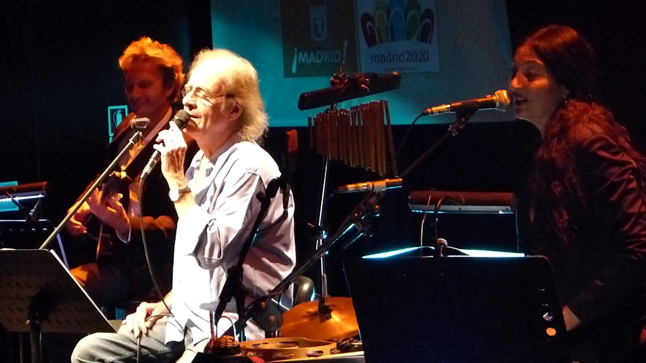 Luis Eduardo Aute - Giraluna (en concierto con letra)
