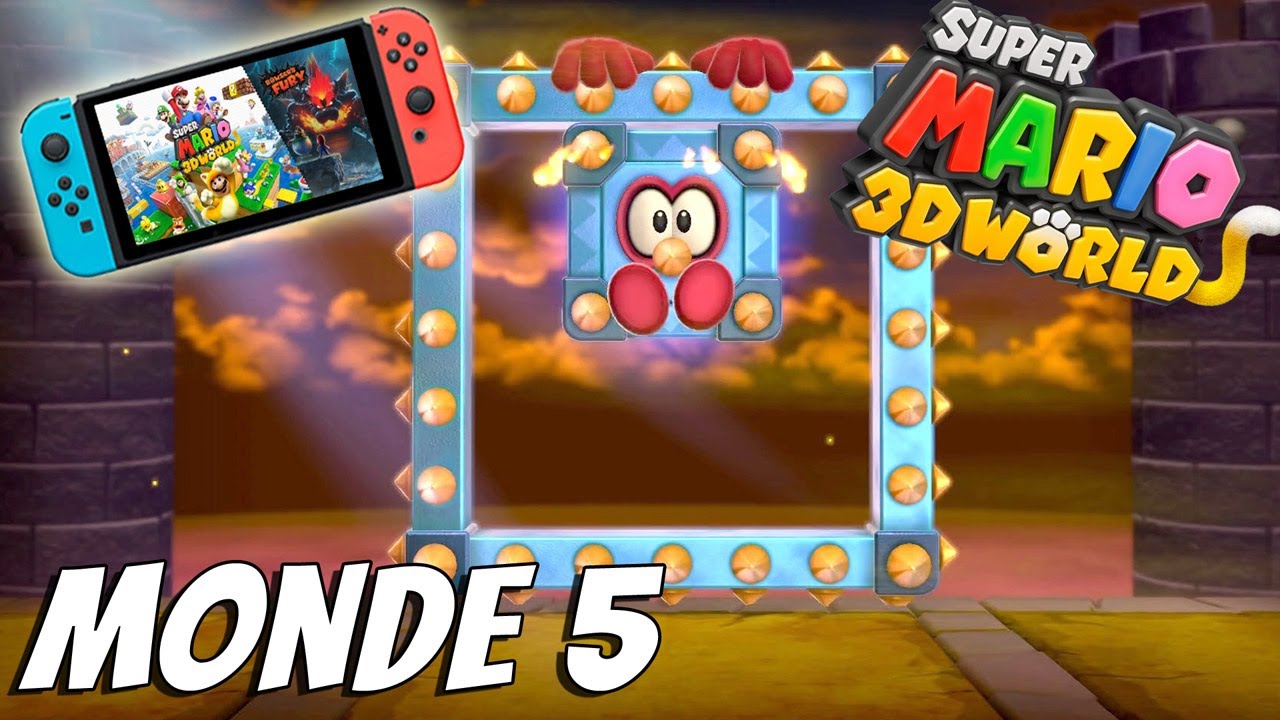 SUPER MARIO 3D WORLD + BOWSER'S FURY: Tout le monde 5 Gameplay Nintendo Switch FR