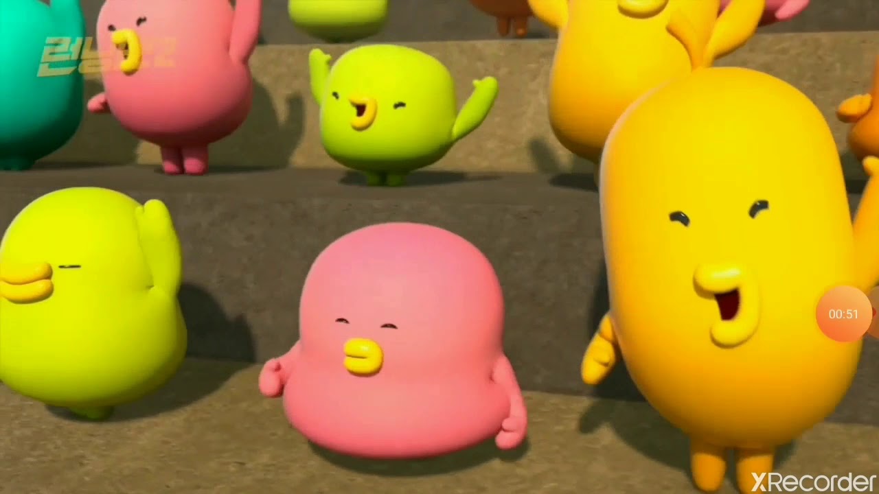 P.K Running Man  Animation V.S DV7 Tribute  _La Da Dee