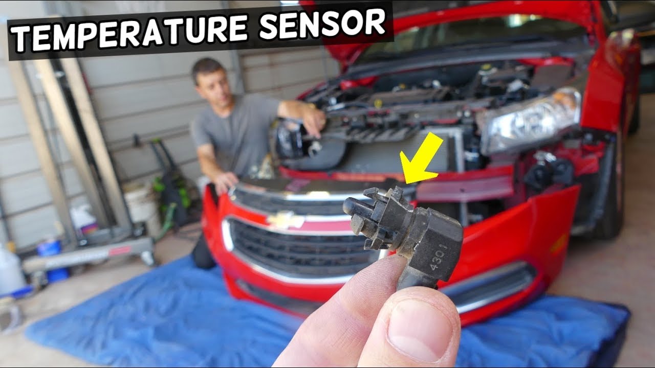 CHEVROLET CRUZE AMBIENT AIR TEMPERATURE SENSOR LOCATION REPLACEMENT