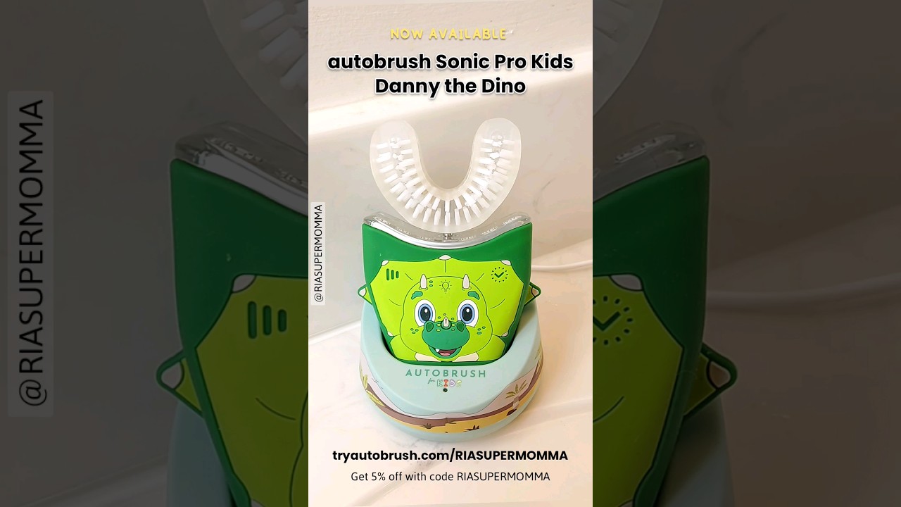 #autobrush for kids! 🦷 🔗 tryautobrush.com/RIASUPERMOMMA. Music: Happy Summer | ZakharValaha
