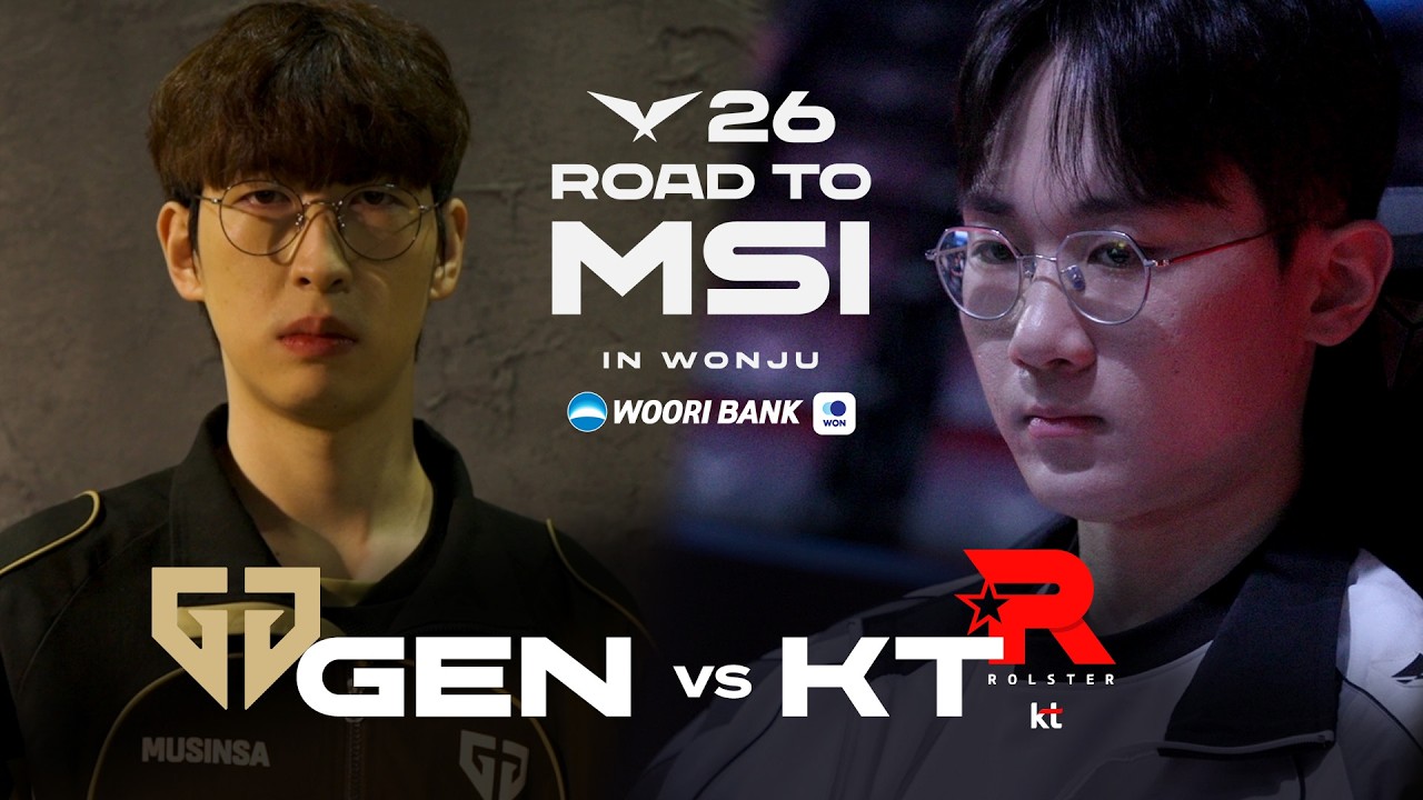 GEN vs KT | Round 4 Match Teaser | 2026 LCK Road To MSI
