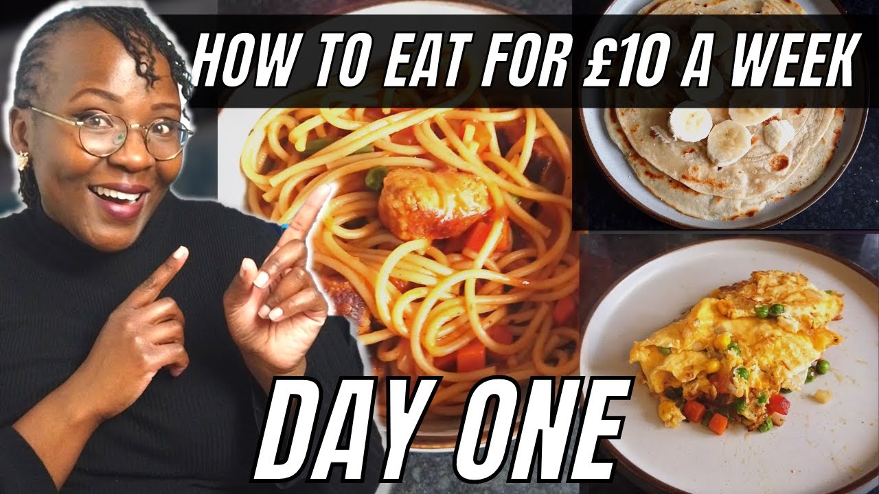 Day 1 Of My £10 A Week Food Budget UK - LIVING ON £1.50 A DAY | Emergency Extreme Budget Food