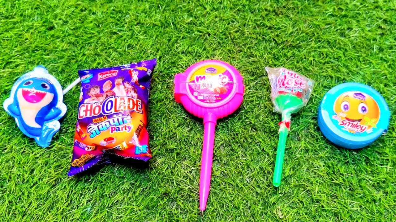 Shark kinder joy, chocolade paste,sour belt chewing gum, rose jelly unboxing | Satisfying video ASMR