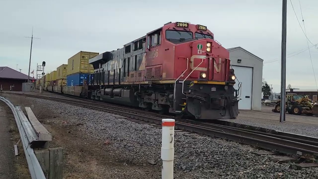 CN 2896 Q139 at Ladysmith, WI on 3-8-26