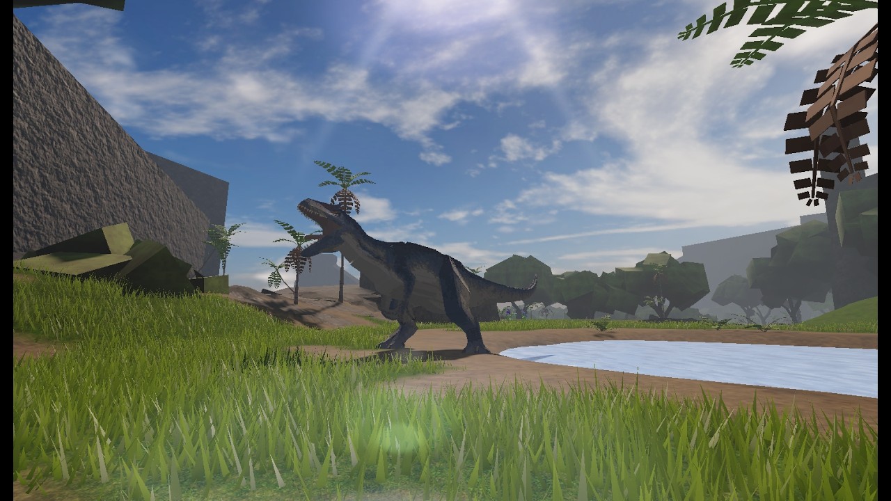 Allosaurus Remodel Showcase Jurassic Blocky (New Horizons)