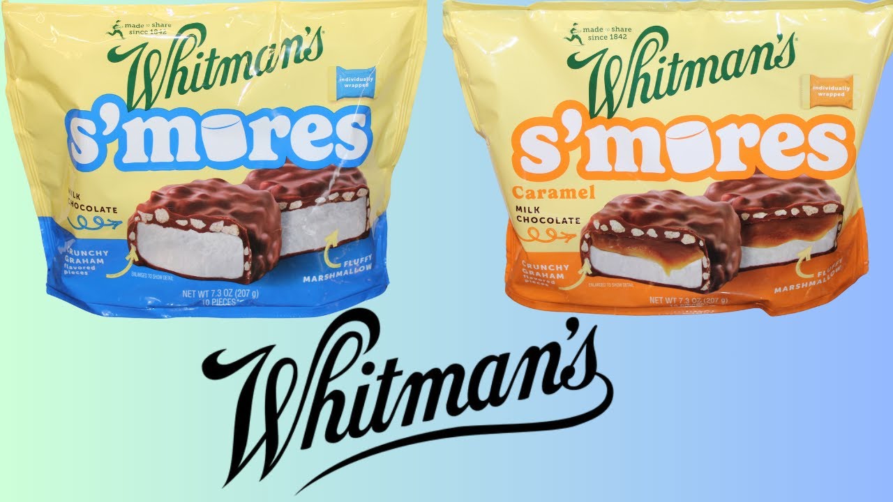 Whitman’s S’mores: Milk Chocolate & Caramel Milk Chocolate Review