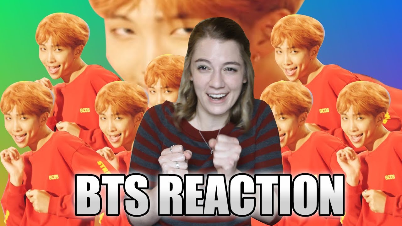 Reacting to BTS for the first time