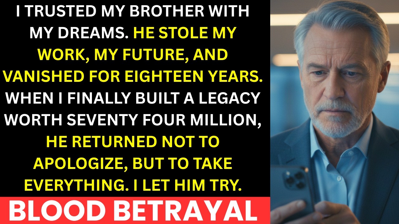My Brother Stole My Company And Disappeared For Eighteen Years. When I Made Seventy Four Million.