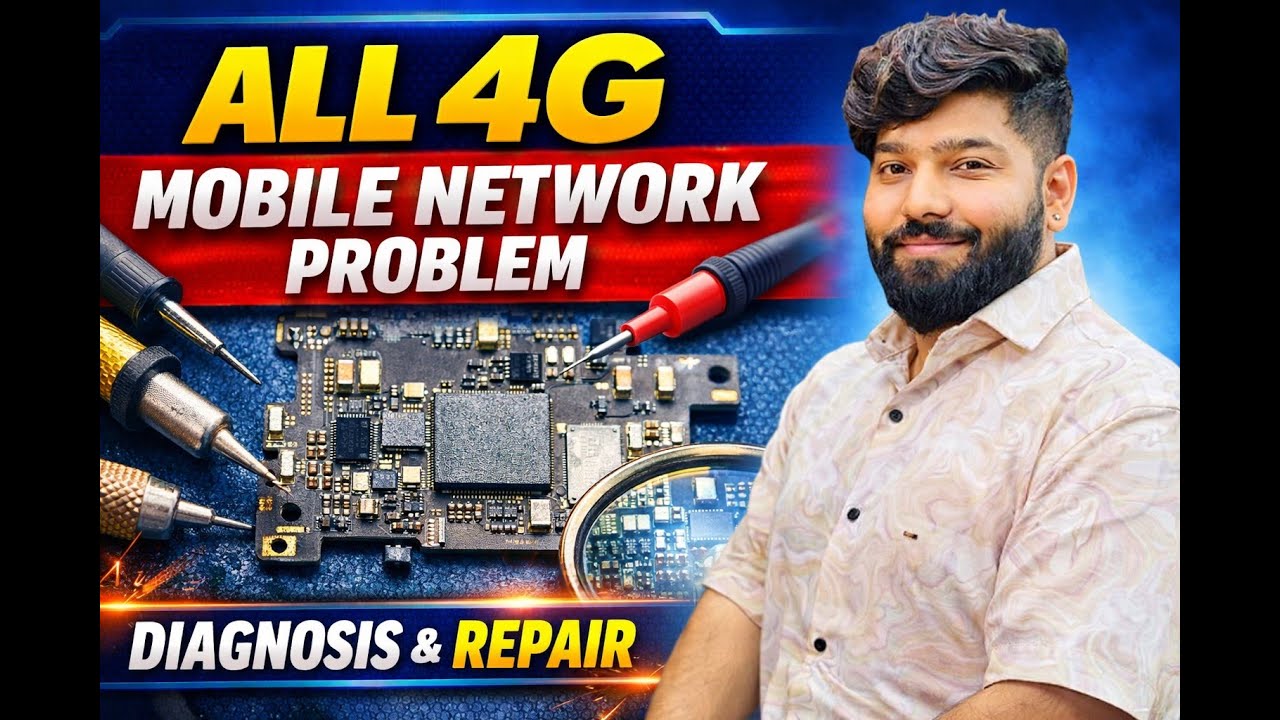 ALL 4G MOBILE NETWORK PROBLEM 🔧 | PROPER DIAGNOSIS & COMPLETE SOLUTION BY AJ | NETWORK SECTION