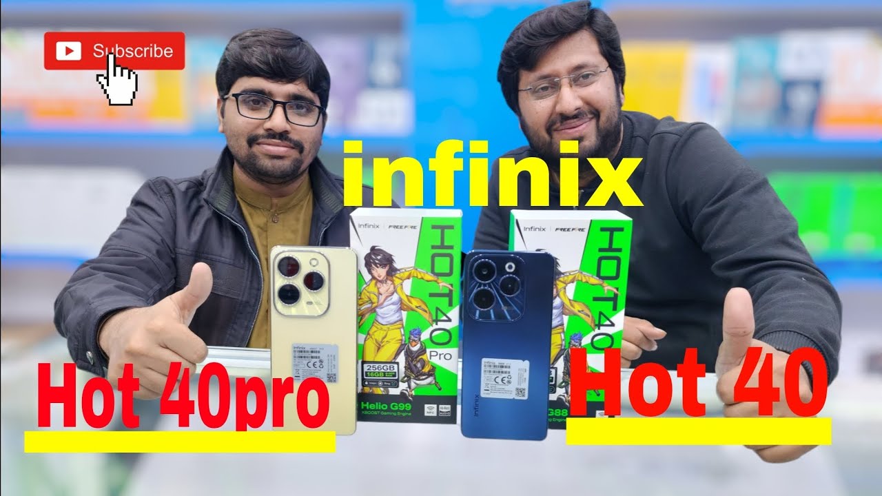 Infinix Hot 40 & Hot 40pro Unboxing#Hot40 #Hot40pro#infinix