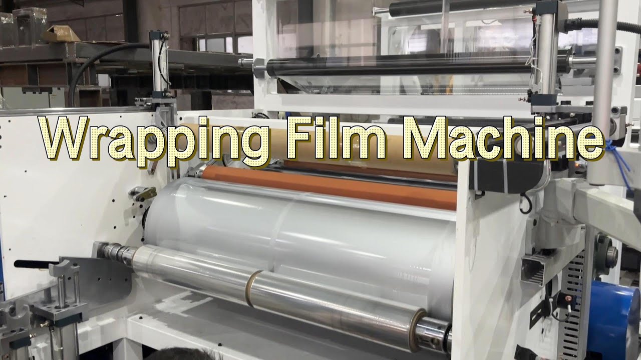 3 Extrusion PE Wrapping Film Machine, Stretch Film Jumbo Roll Making Machine,Hydraulic Screen Filter