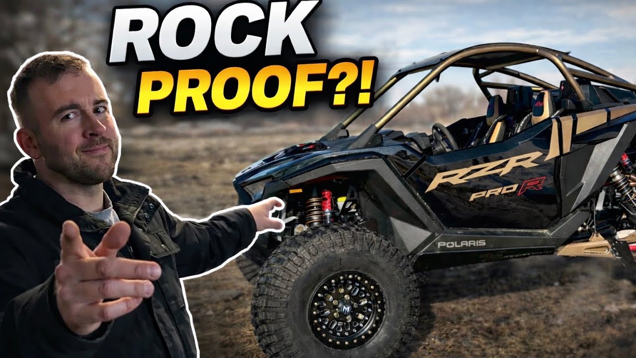 ROCK PREPPING My RZR Pro R! HEAVY DUTY Wheels + Tires, Skid plate, and MORE POWER!