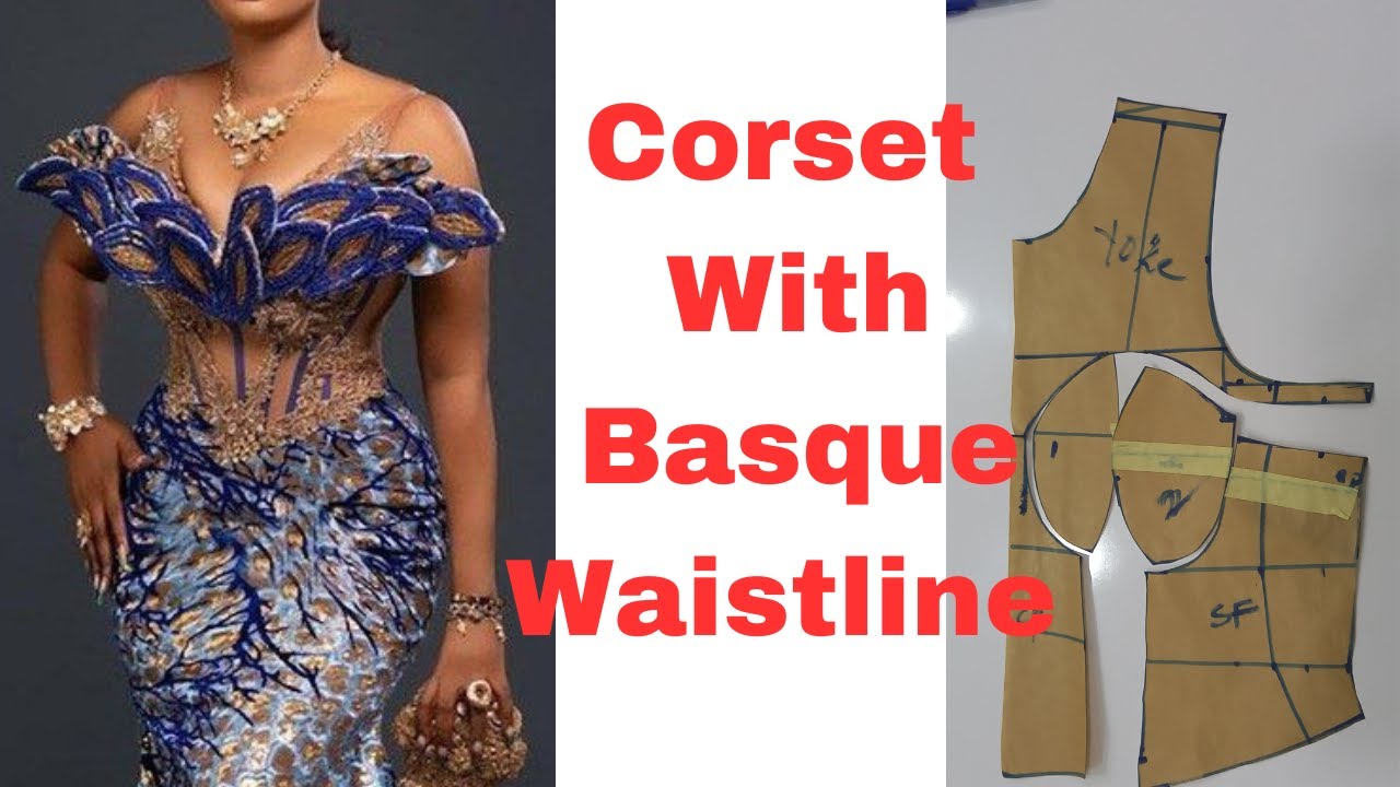 How to draft a corset pattern | step by step beginners guide