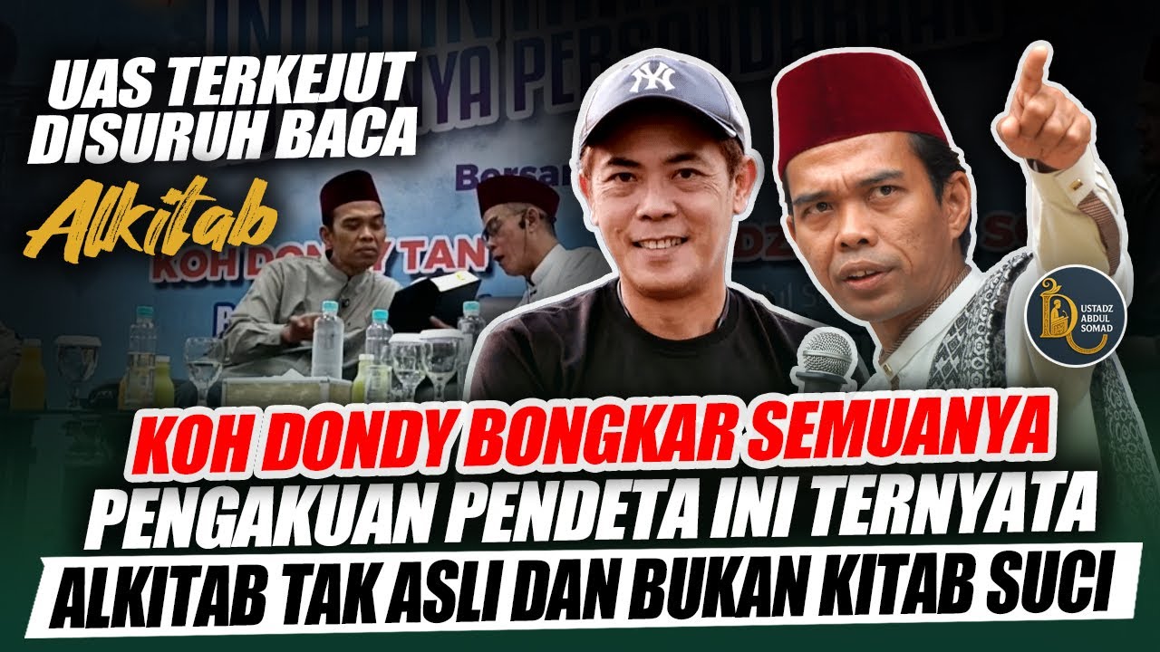 Koh Dondy Bongkar Semuanya ❗Pengakuan Pendeta Ini Ternyata Alkitab Tak Asli dan Bukan Kitab Suci