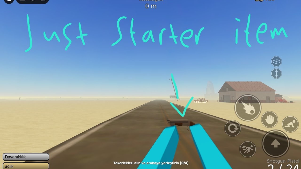 Starter item? Shotgun Pistol REVİEW.