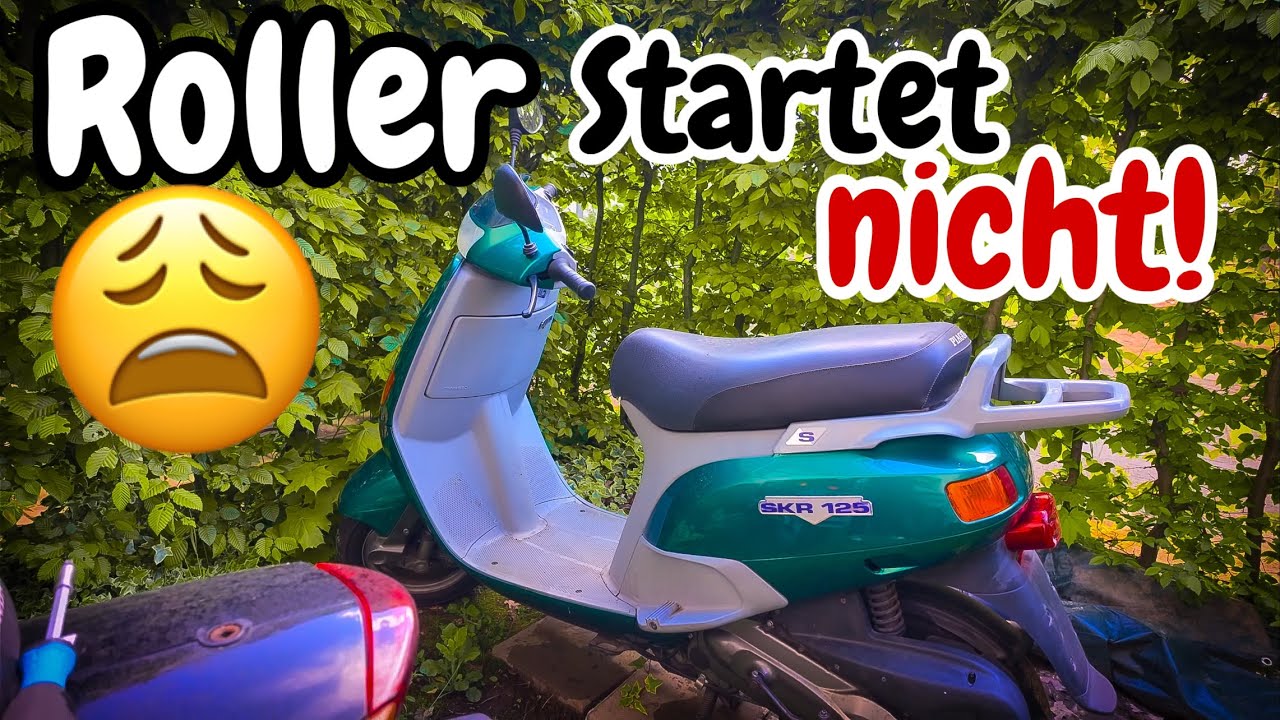 SKR 125ccm: Roller springt nach Kauf nicht mehr an - Batterie - Zündfunke -Vergaser -Die grüne Hölle