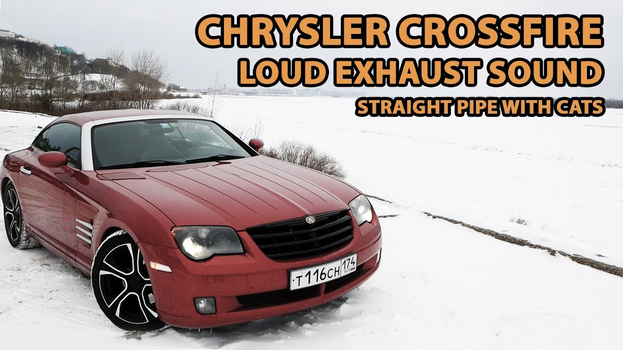 Crossfire no muffler. 3.2 V6 M112 E32. Straight pipe with cats.