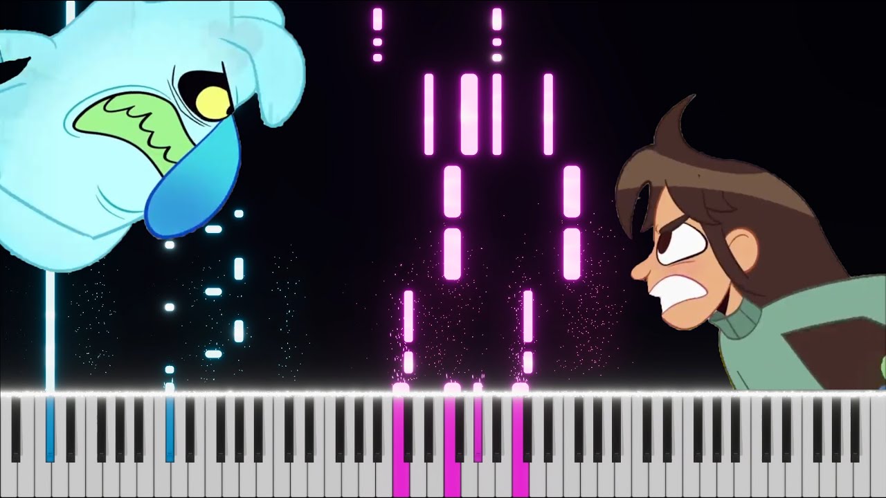 One Best Friend - The Ghost and Molly McGee (Piano Tutorial)
