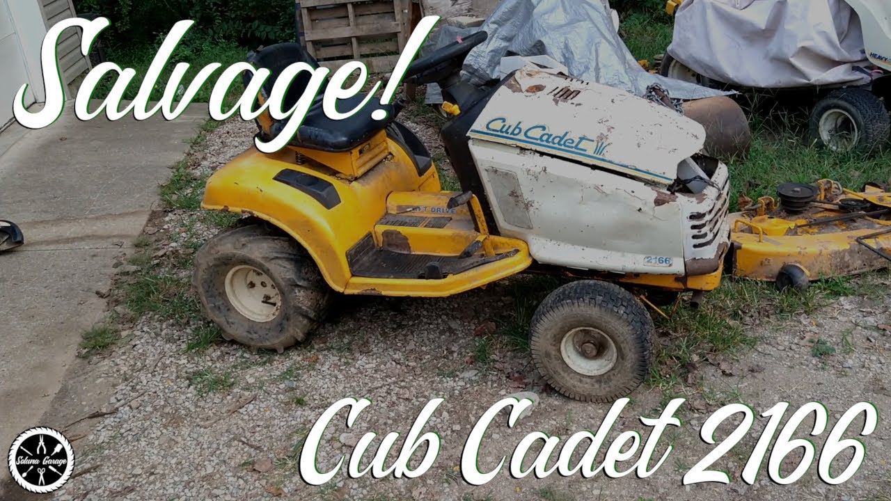 SALVAGE! Cub Cadet 2166